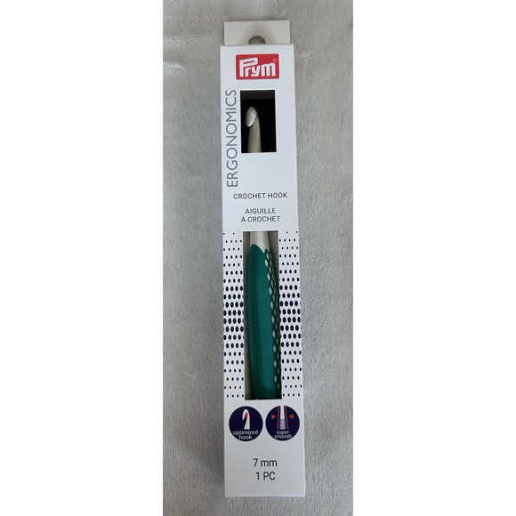 NEW Prym Ergonomics Crochet Hook Set, Lot 5: E, G, J, 7mm, N Benefits Charity - Picture 6 of 9
